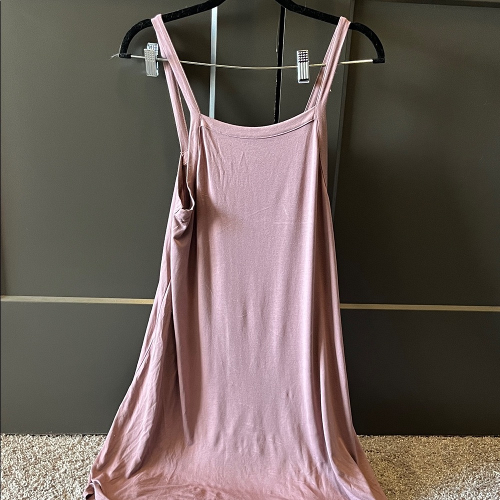 RVCA Purple Midi Dress